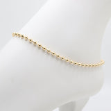 Bead 18k Gold Fill Anklet