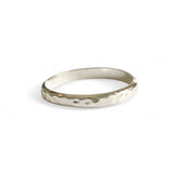 3mm Hammered Sterling Ring