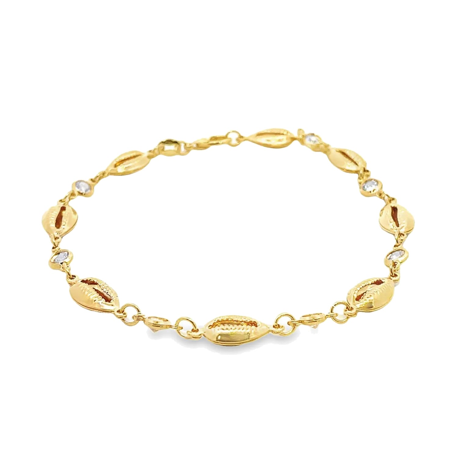 Sea Shell 18k Gold Fill Anklet