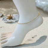 2mm Rope Chain 18k Gold Fill Anklet