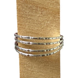 Four Strand Sterling Adj Toe Ring