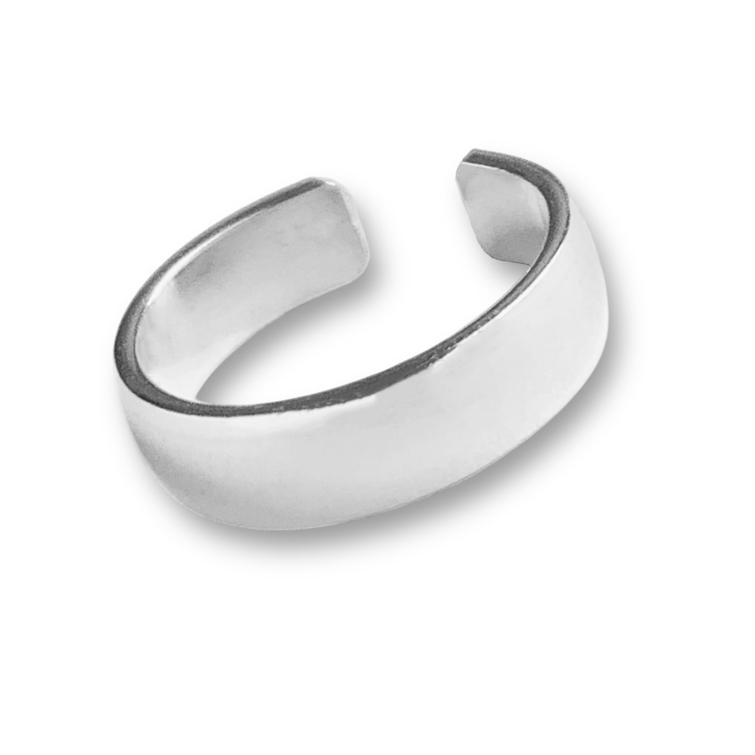 5mm Bold Sterling Adj Toe Ring