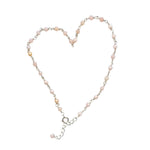 Pink Party Opal Sterling Anklet