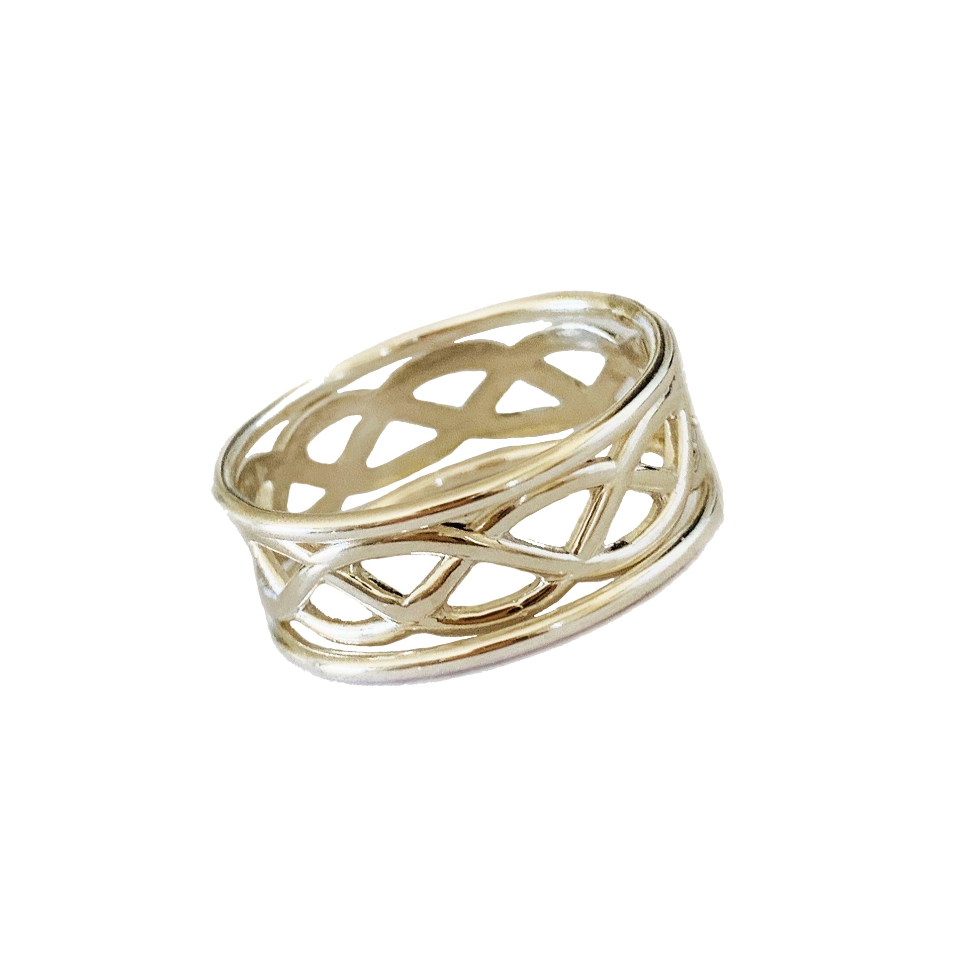 Celtic Weave Stack Toe Rings