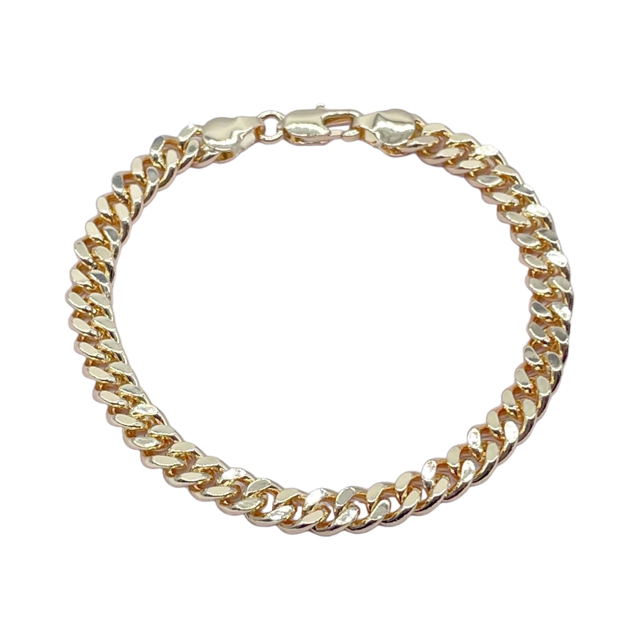 Chunky Cuban Link 18k Gold Filled Anklet