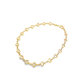 Heart Charm 18K Gold Fill Anklet